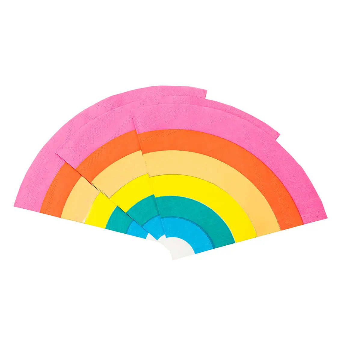 Talking Tables Birthday Rainbow Napkins | 16 Pack | Paper Napkins