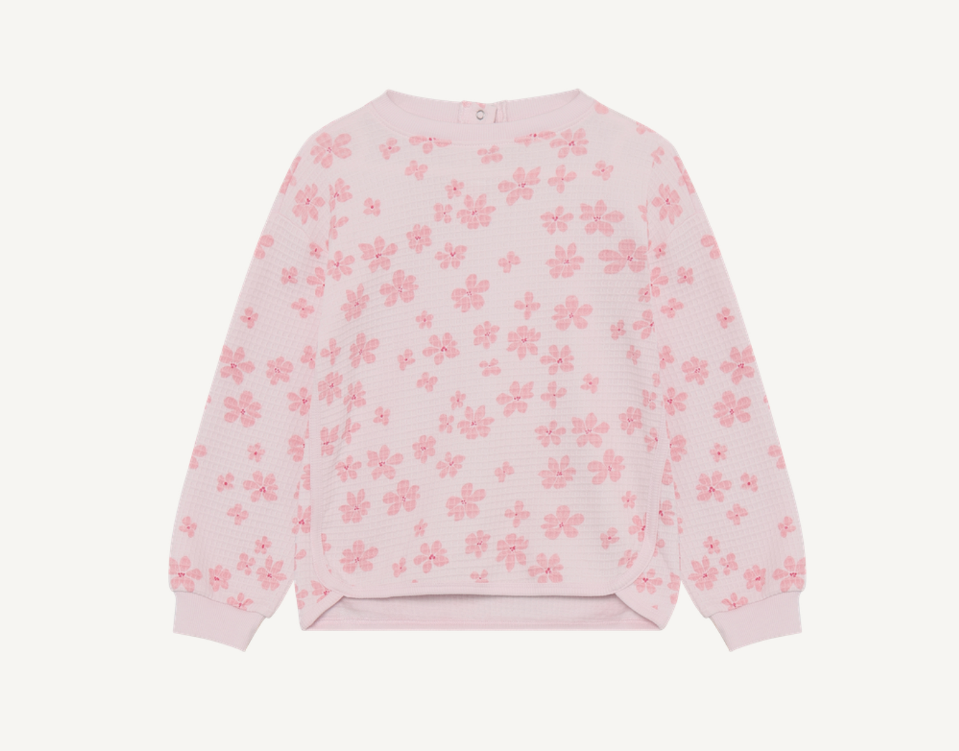 Minymo Raindrop on Roses Sweatshirt