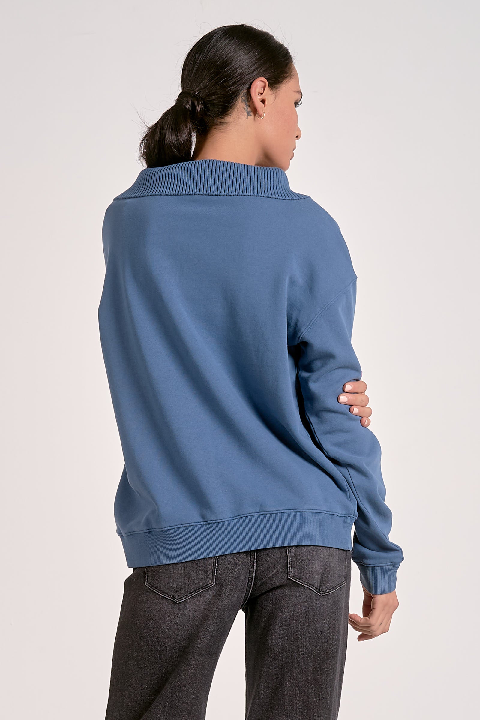 Elan Comfort Zip Sweater
