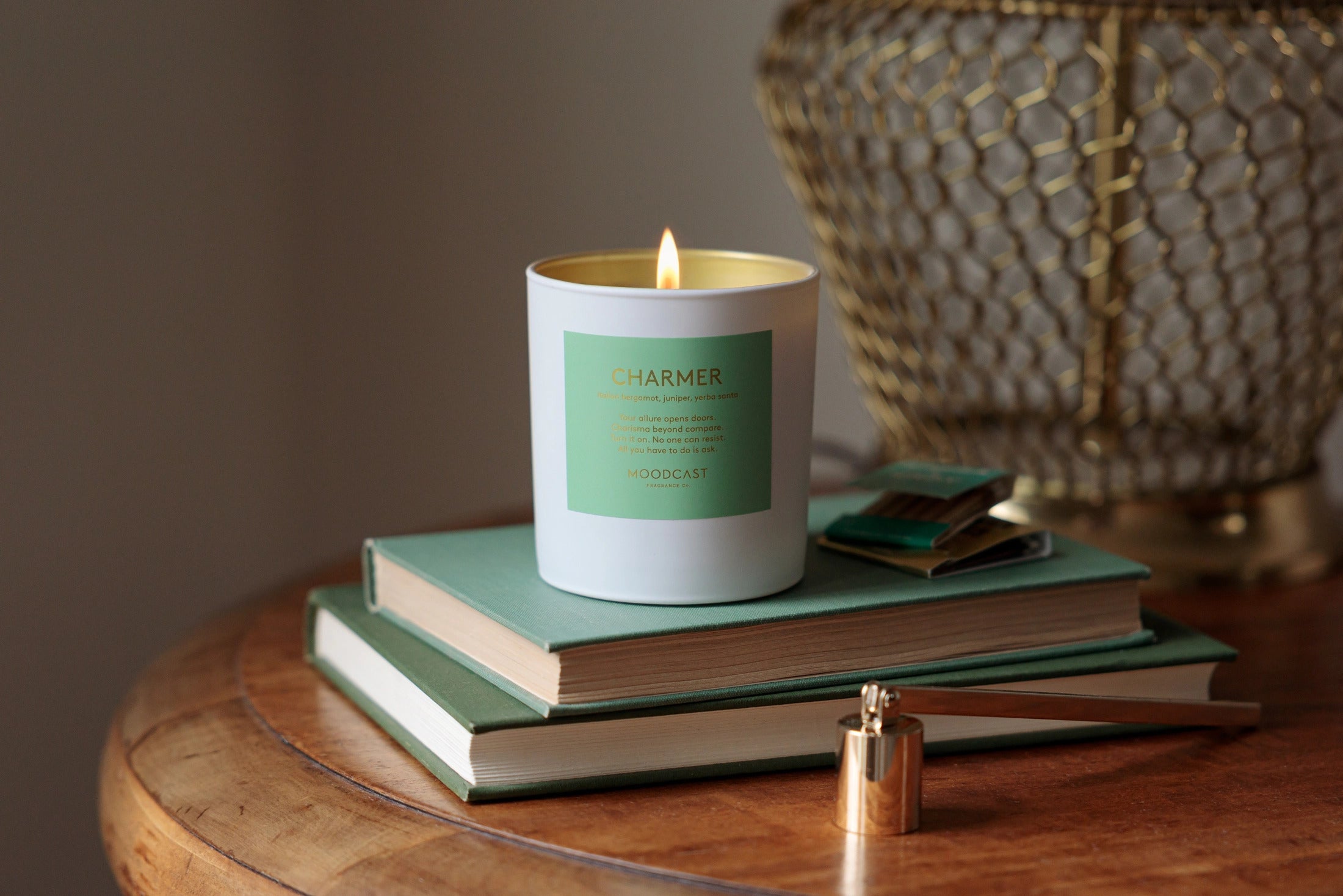 Moodcast Fragrance Coconut Wax Candle Charmer