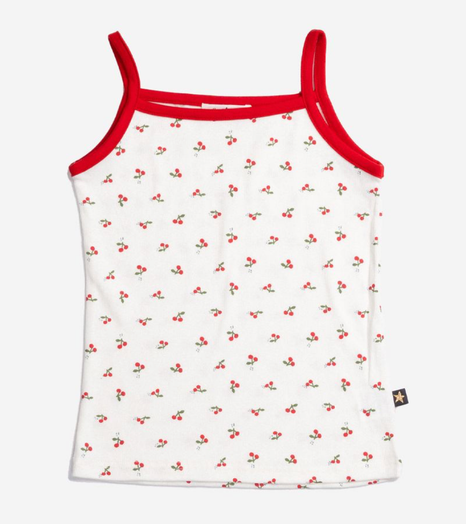 Petite Hailey Amelia Cherry Tank top