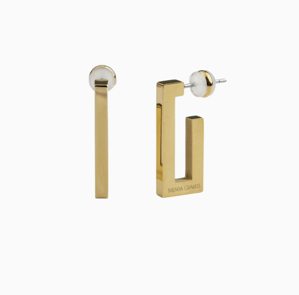 Brenda Grands Jewelry Rectangular Hoops
