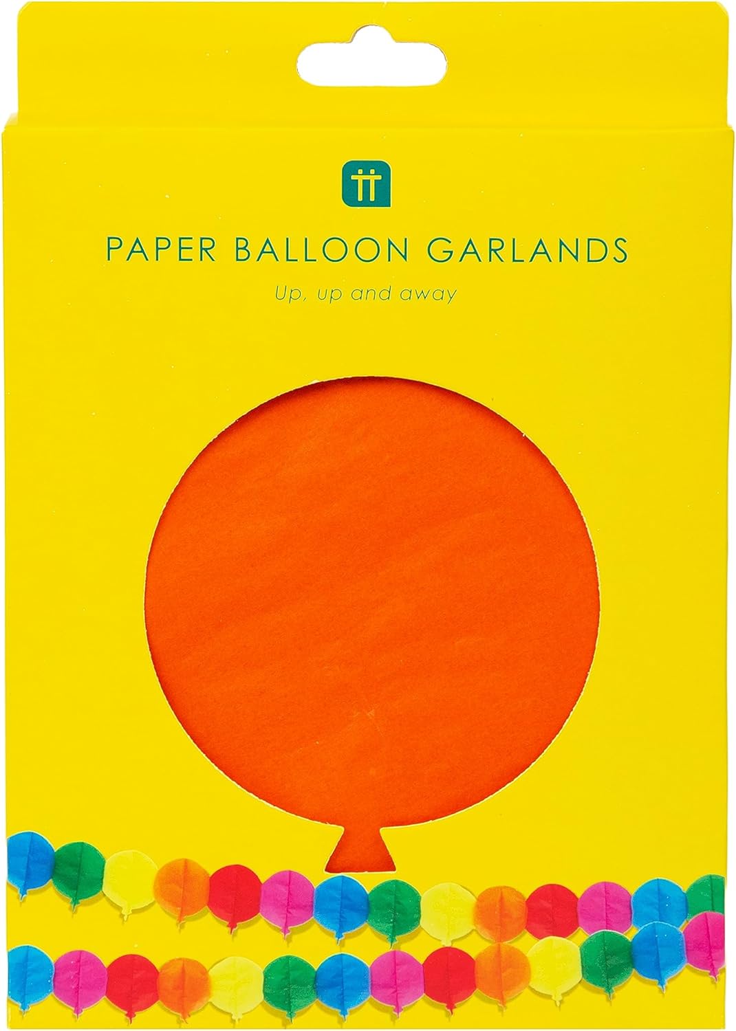 Talking Tables Rainbow Birthday Balloons Party Garlands 3 Pack