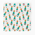 Cocktail Napkins Champagne Bottles