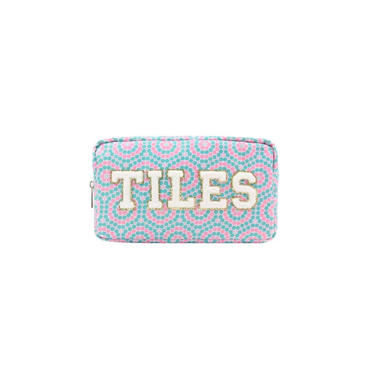 Varsity Collection Nylon Tiles Mahj Mahjong Storage Bag