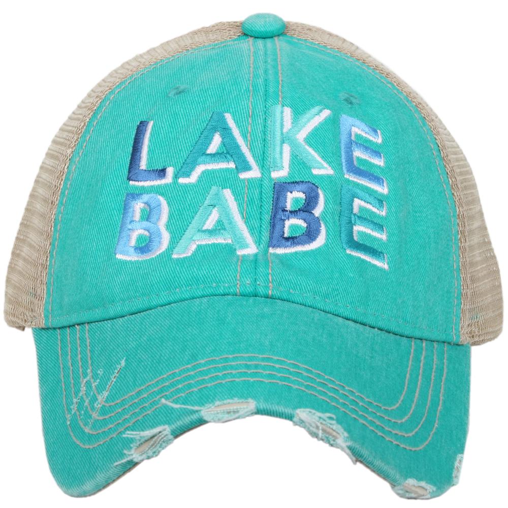 Katydid Lake Babe Embroidered Trucker Hat