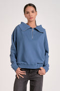 Elan Comfort Zip Sweater