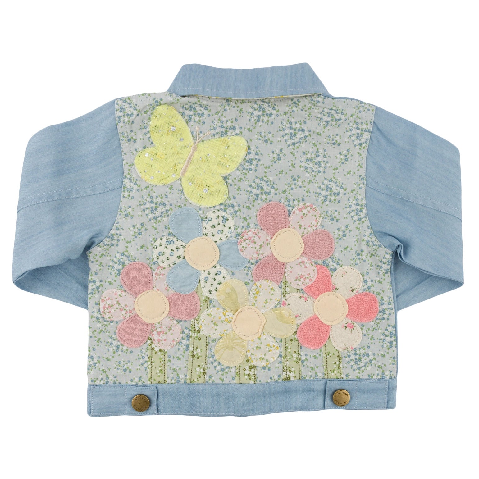 Oh Baby Flower Field Dylan Lyocell Denim Jacket