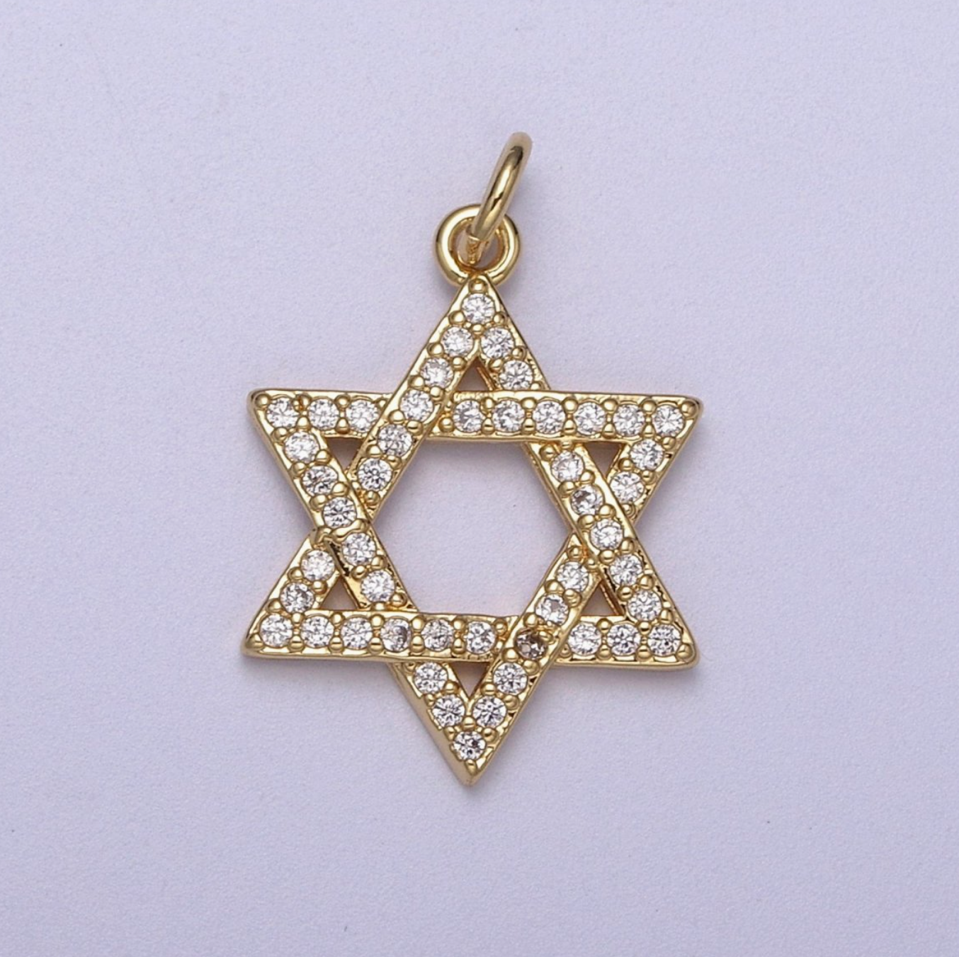 Star of David Religious Charm Pendant