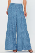 Current Air  Floral printed wide leg pants