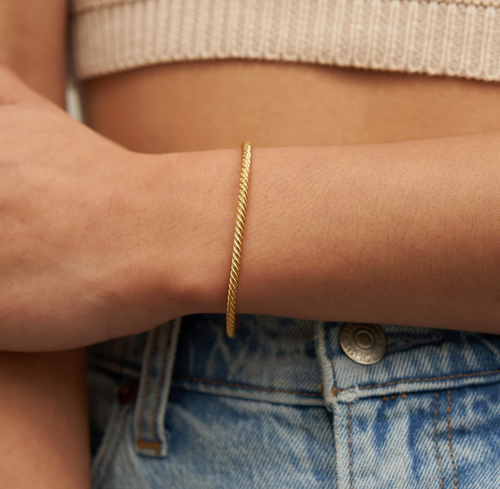 Brenda Grands Jewelry Mini Twisted Aspen Bangle