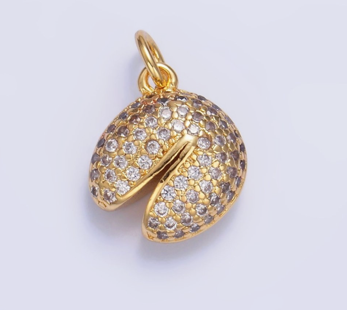 Fortune Cookie Food Charm