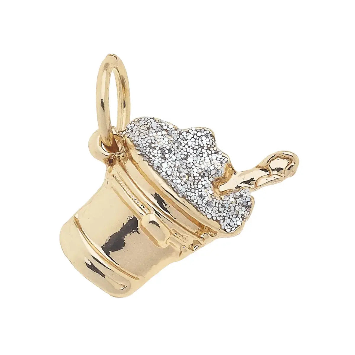 Gold Ice Bucket Charm