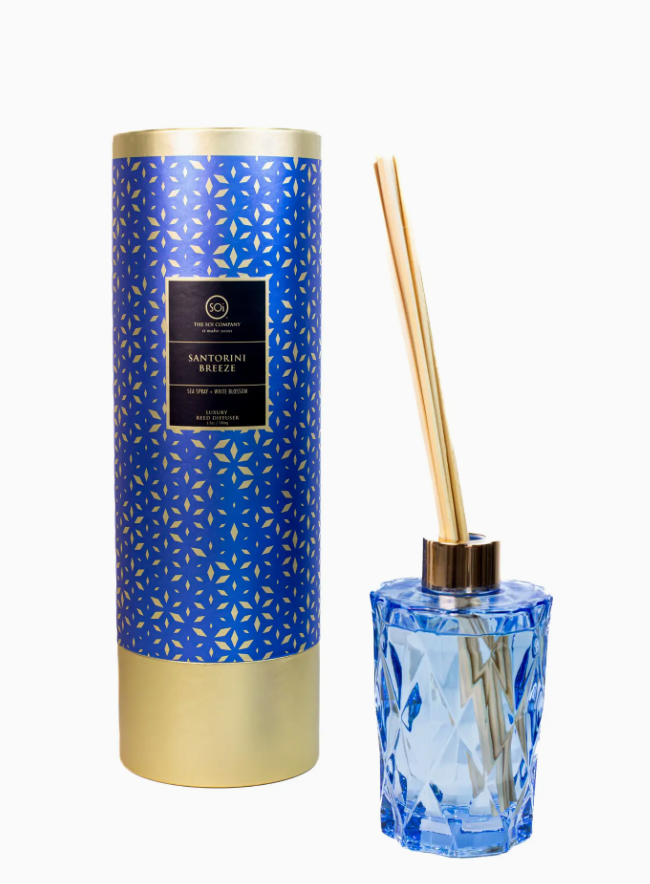 The SOi Company Santorini Breeze Shimmer 7oz Reed Diffuser