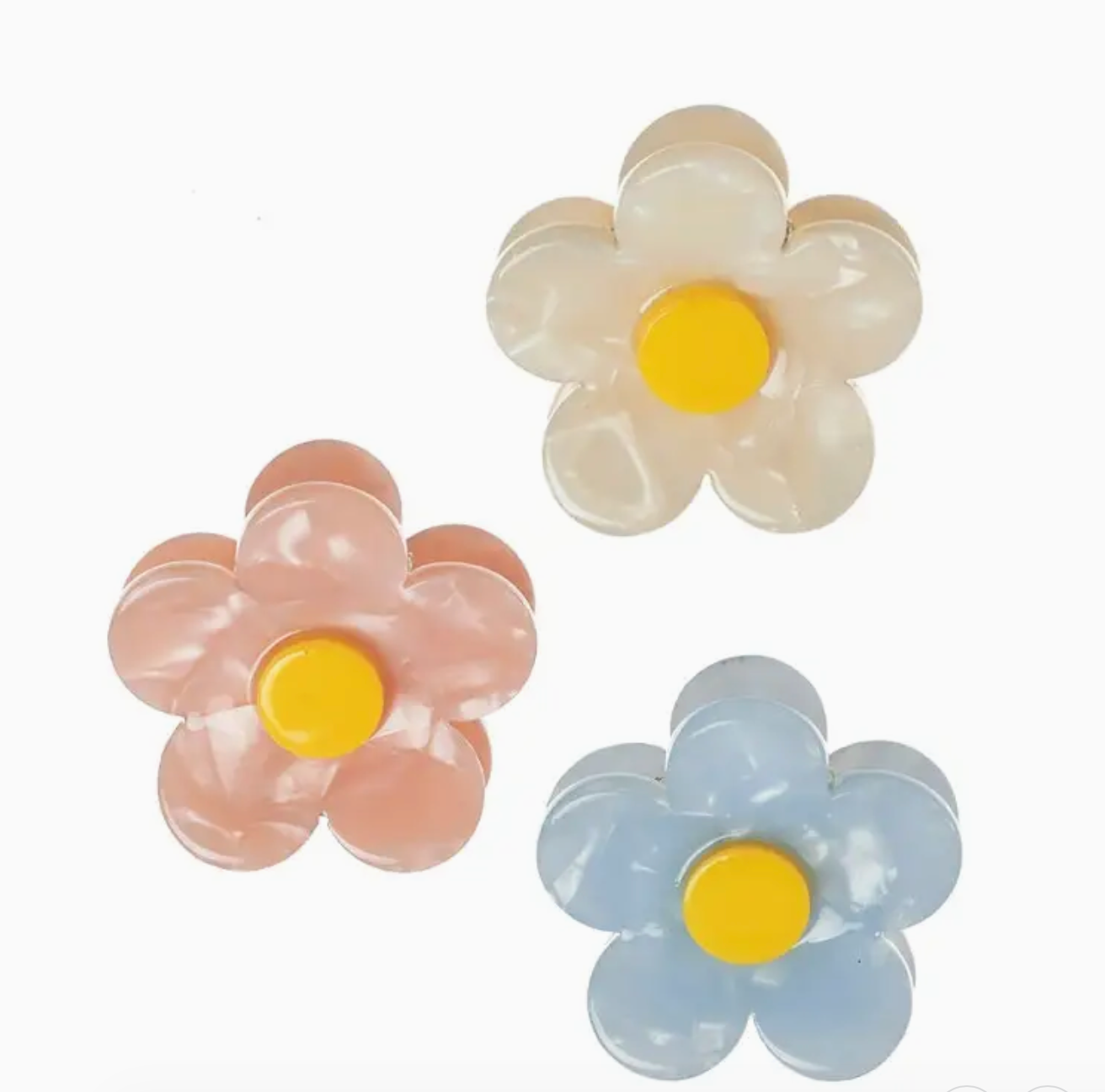 Rockahula Mini Daisy Claw Clips 3 Pack