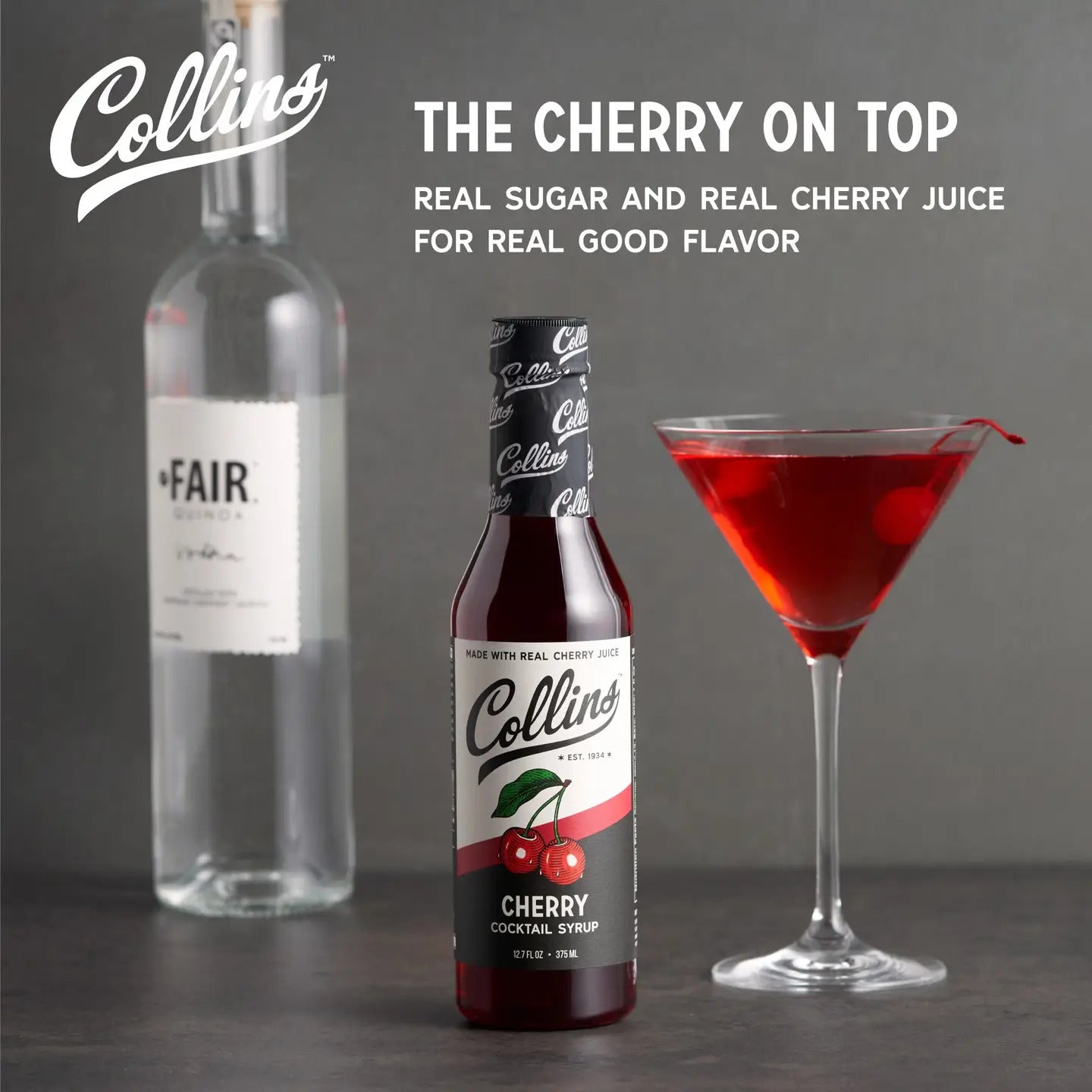 Cherry Cocktail Syrup 12.7 oz