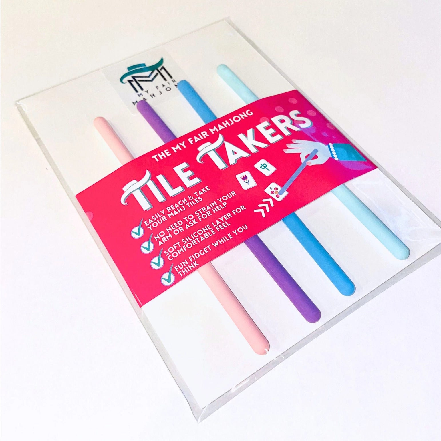 Mahjong Tile Takers (Set of 4)