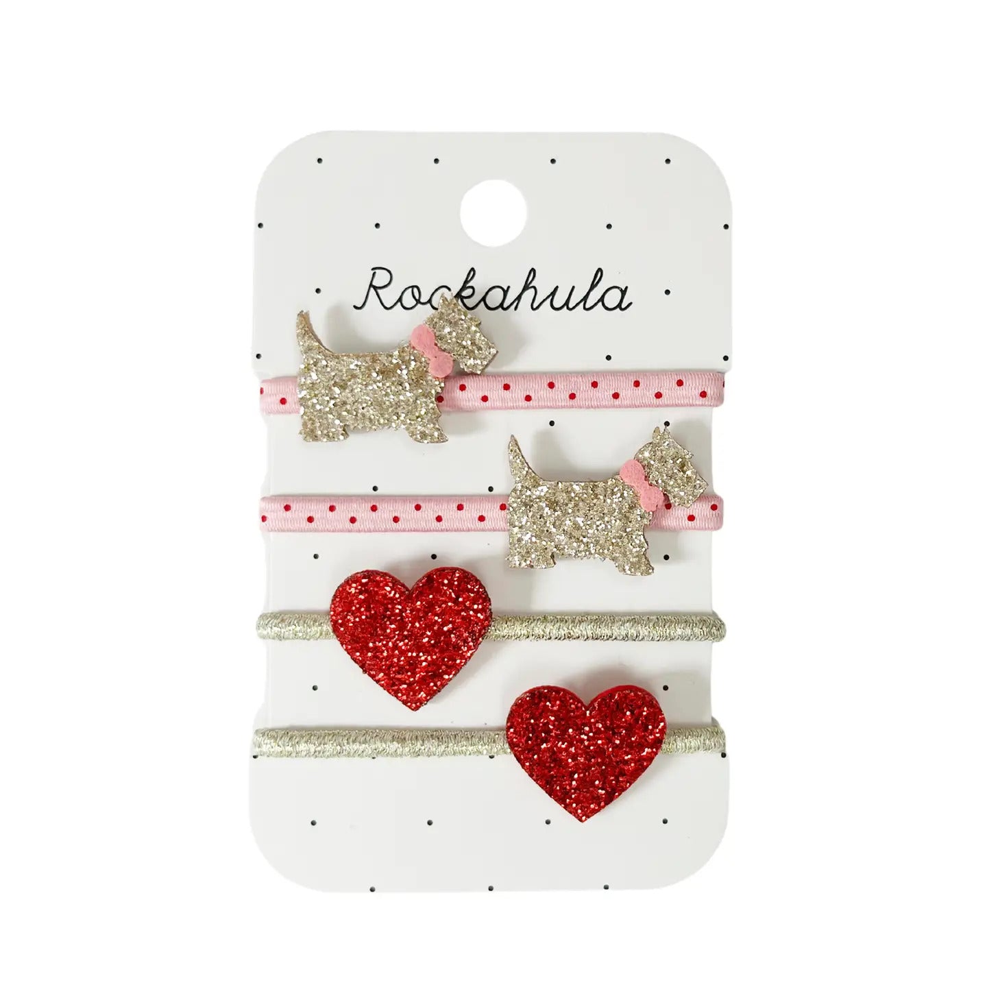 Spotty Scottie Dog Valentine Ponies