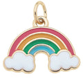 Rainbow Enamel Charm in Multi