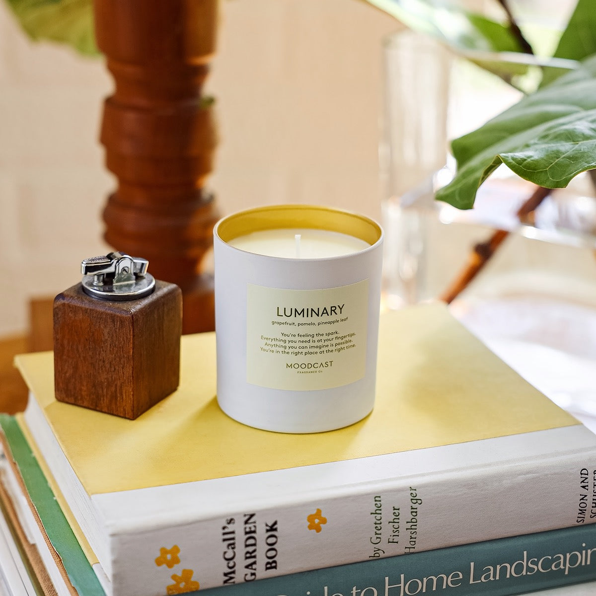 Moodcast Fragrance Coconut Wax Candle Luminary