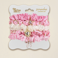 The Darling Effect - Scrunchie Charm Set–Oh So Fancy Pink