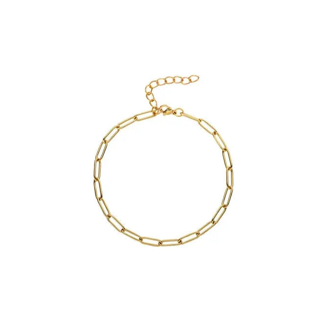 Carla Paperclip Chain Bracelet