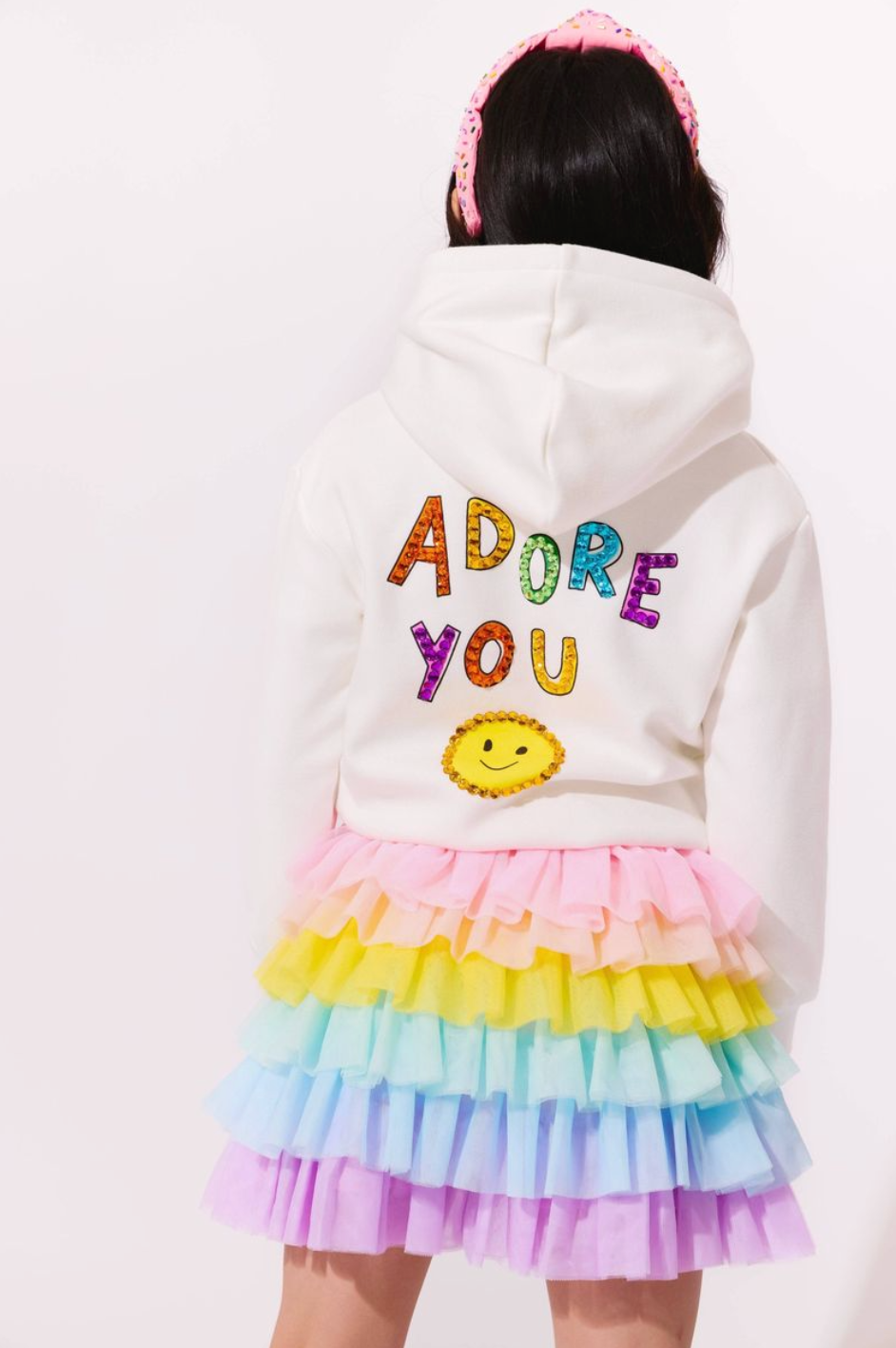 Lola & The Boys Adore You Gem Hoodie