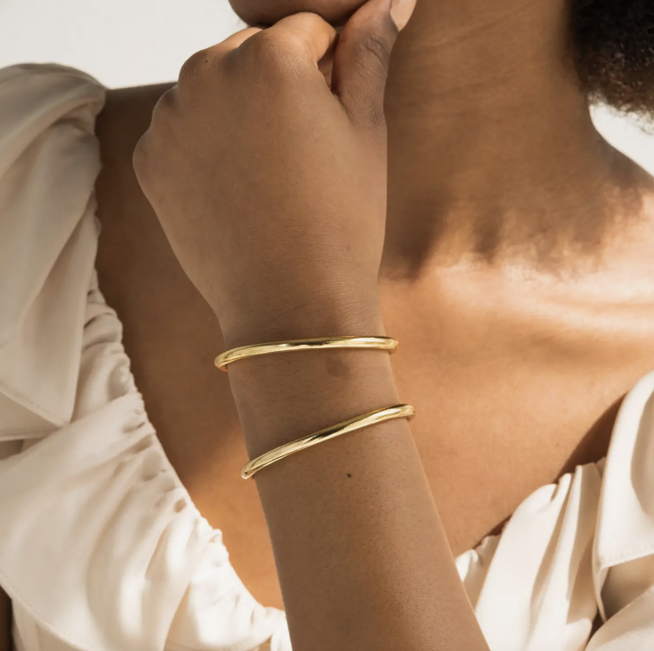 Brenda Grands Jewelry Twin Gold Bangle