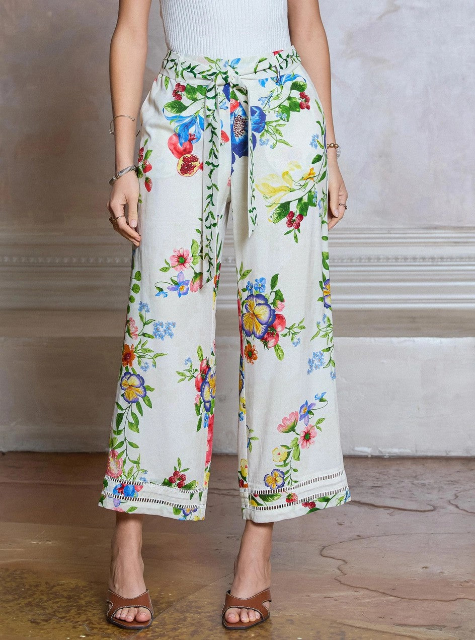 Current Air Floral Print Pants