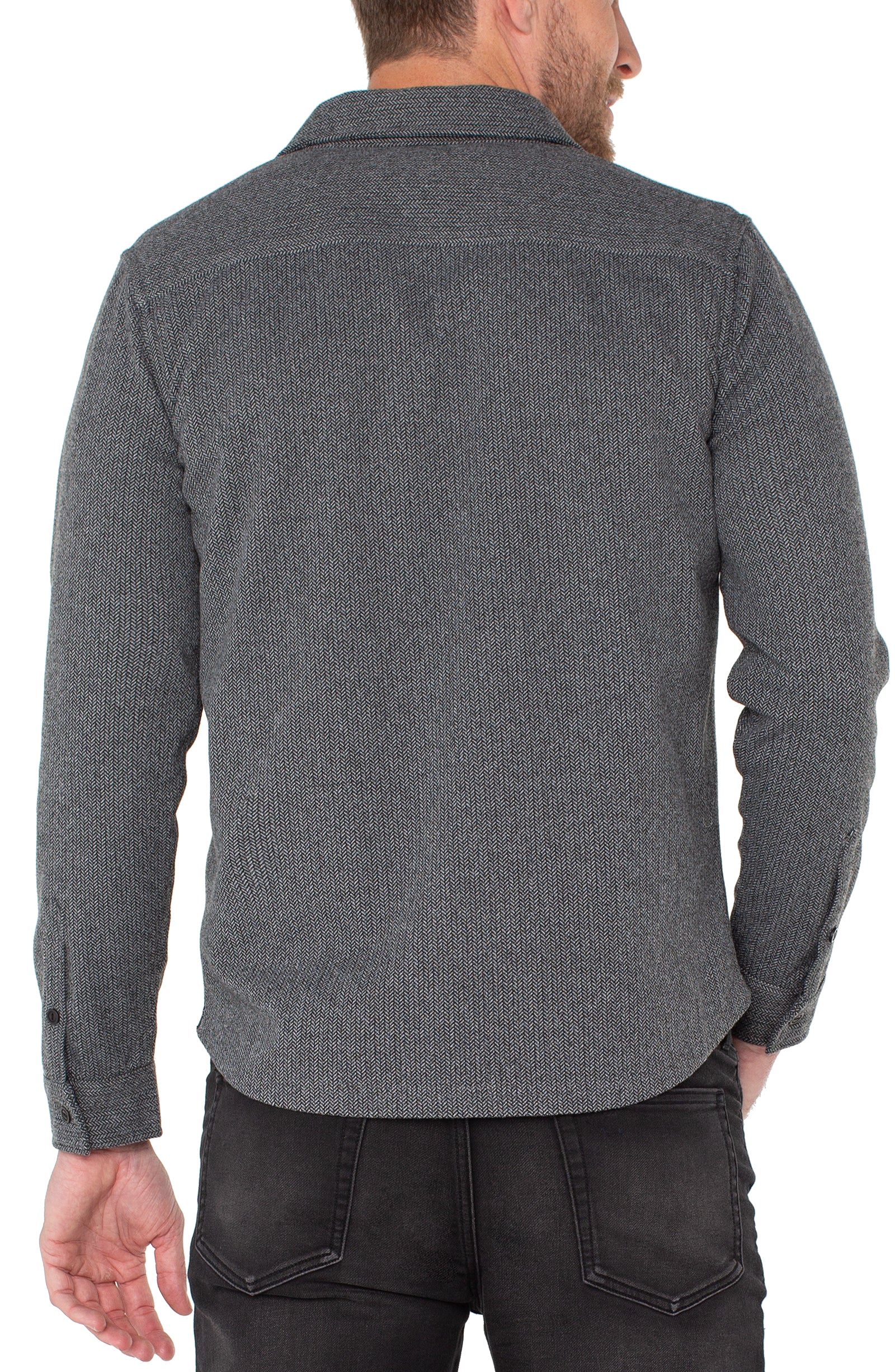Liverpool Los Angeles Knit Button Down Shirt