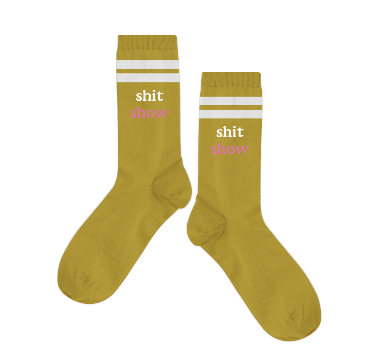 Talking Out Of Turn Shit Show Socks