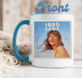 TS Inspired 1989 Mug with Blue Handle
