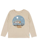 Feather 4 Arrow Midwest Best Long Sleeve Tee in Stone