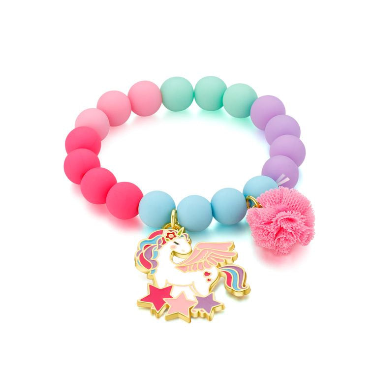 Girl Nation Unicorn Charm Bracelet