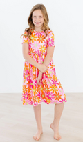 Mila & Rose Retro Daisies Pocket Twirl Dress