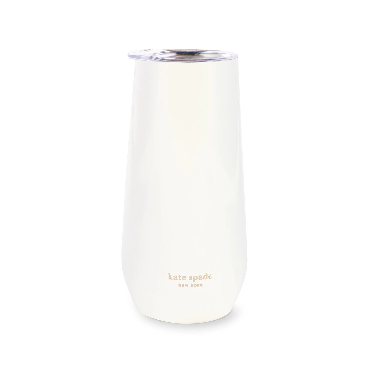 Kate Spade Stainless Steel Champagne Flute, Miss To Mrs.