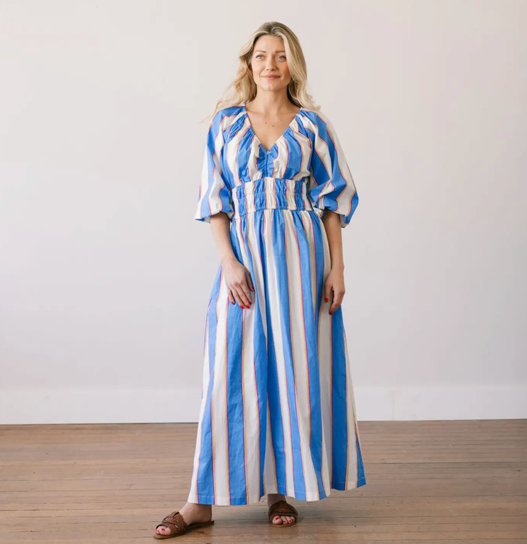 Cabana Stripe Calypso Dress
