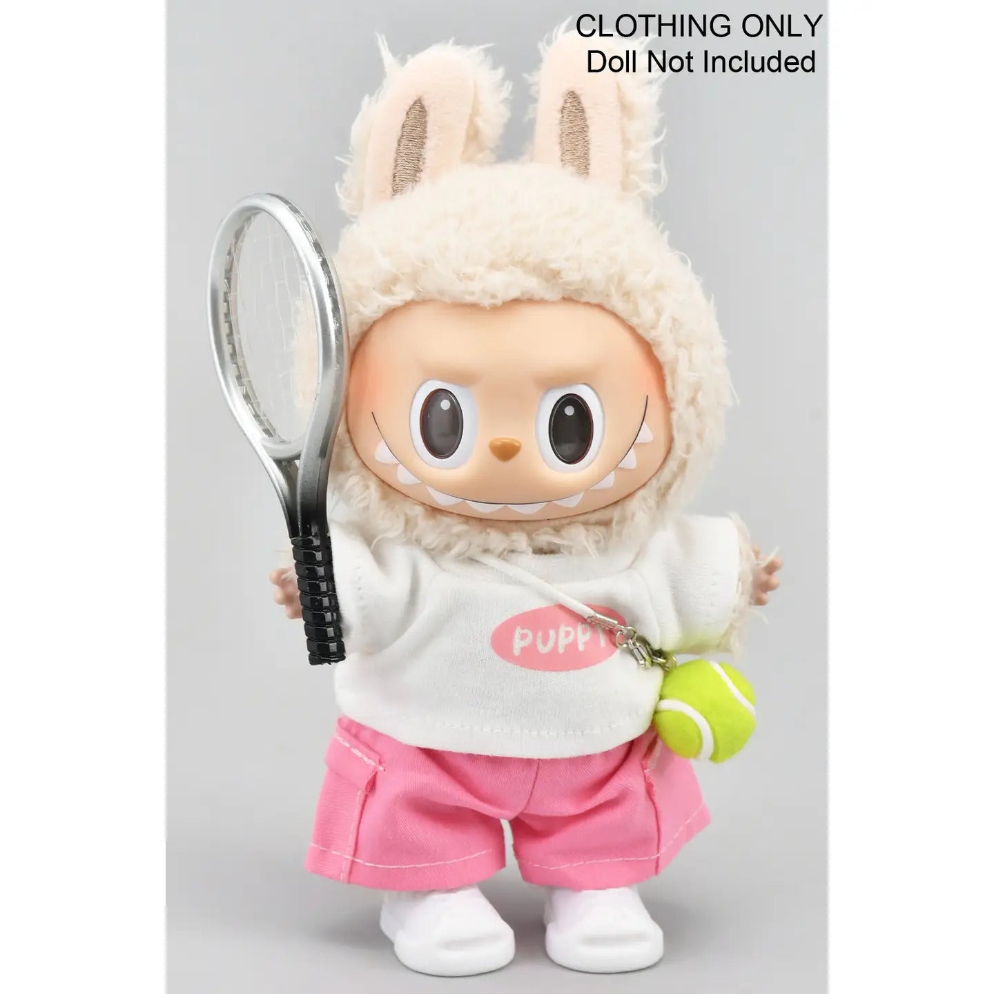 Labubu Tennis Outfit with Accessories