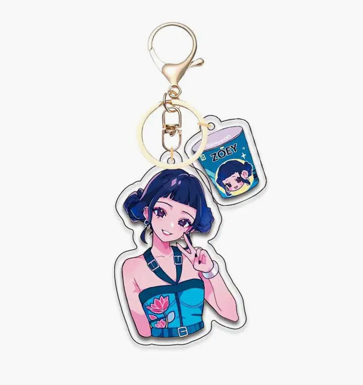 K-Pop Demon Hunter Zoey Keychain