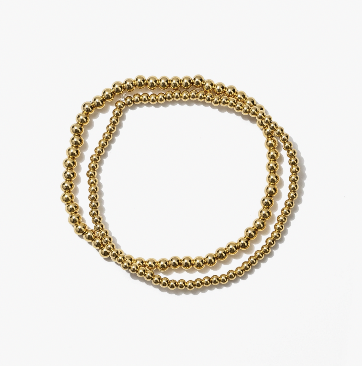Brenda Grands Jewelry Dainty Beaded Bracelet Set of 2