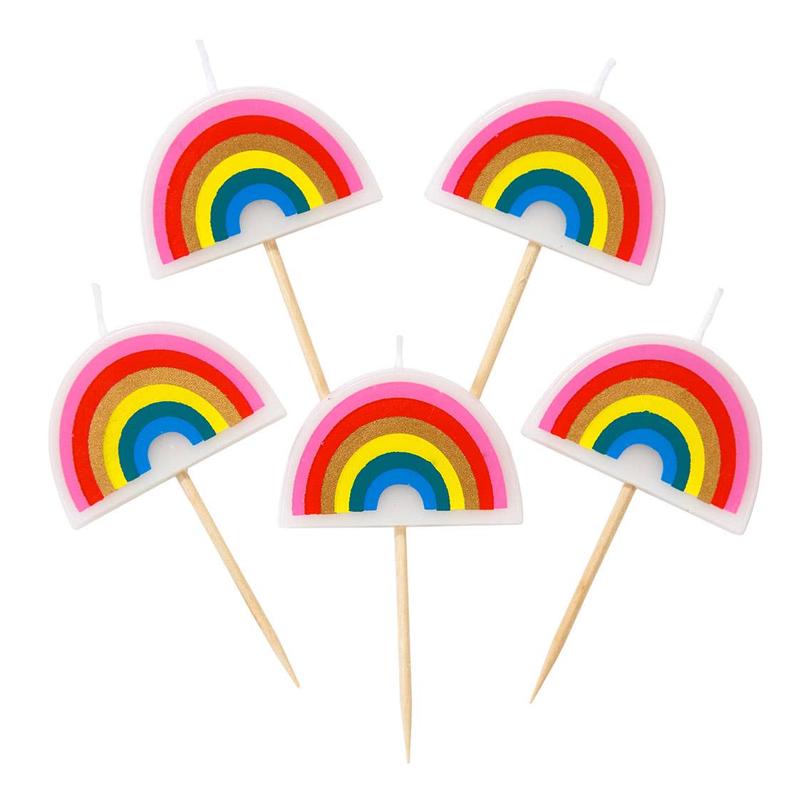 Talking Tables Rainbow Shaped Candles