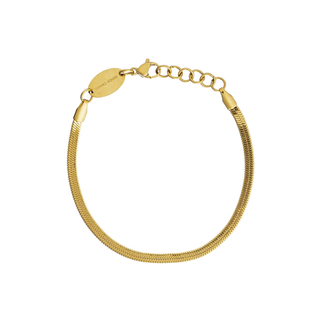 Brenda Grands Dainty Herringbone Bracelet