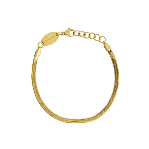 Brenda Grands Dainty Herringbone Bracelet