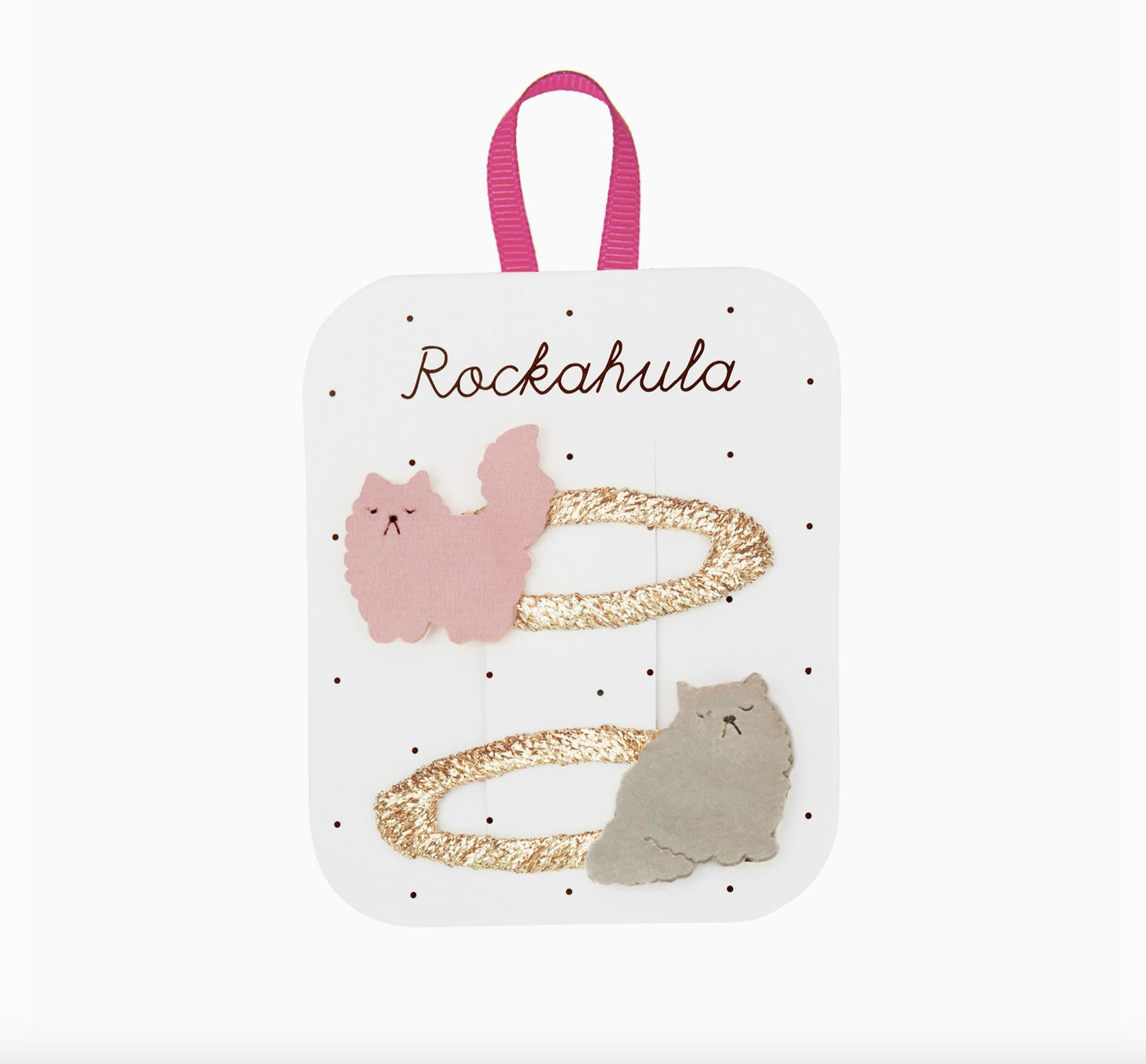 Rockahula Kids Sour Puss Persian Cat Clips