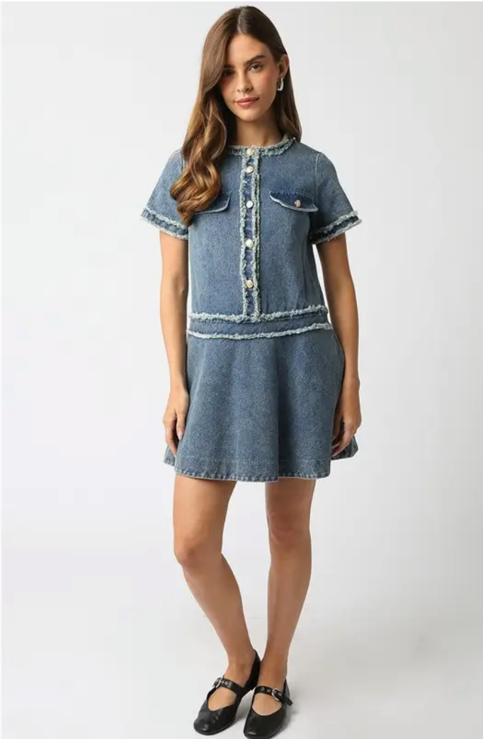 Olivaceous Elisha Denim Dress – Laurel & Jack