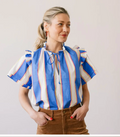 Cabana Stripe Gemma Top