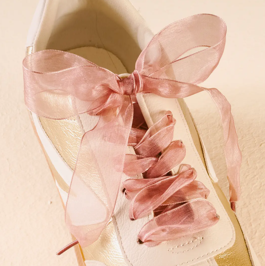 The Darling Effect - Step It Up Shoelaces-Sheer Mauve