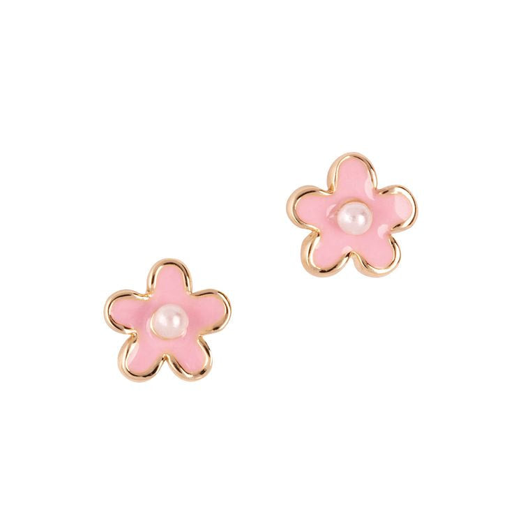 Girl Nation Flower Stud Earrings