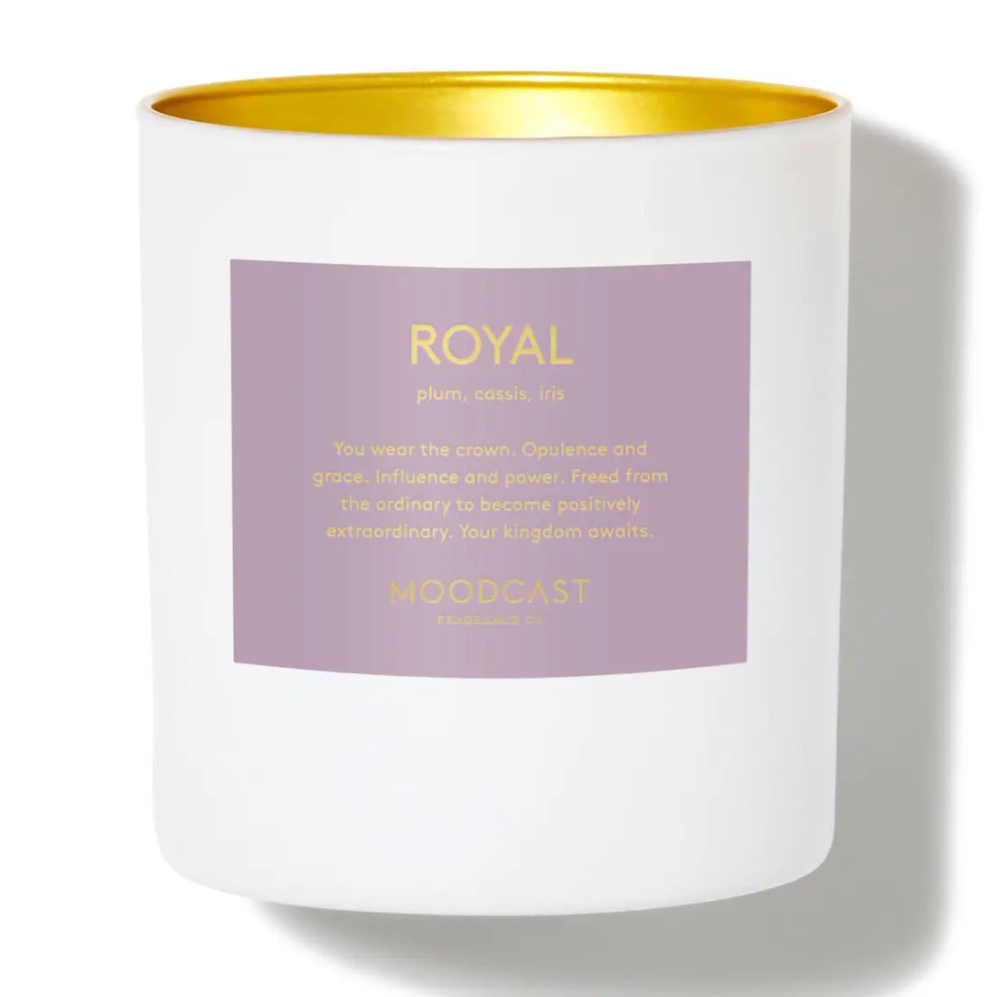Moodcast Fragrance Coconut Wax Candle Royal