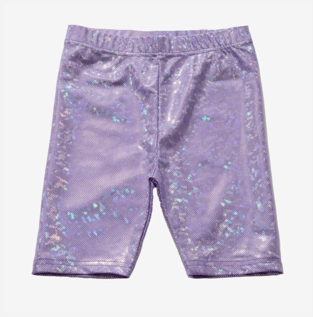 Petite Hailey Bee Gee Leggings in Purple